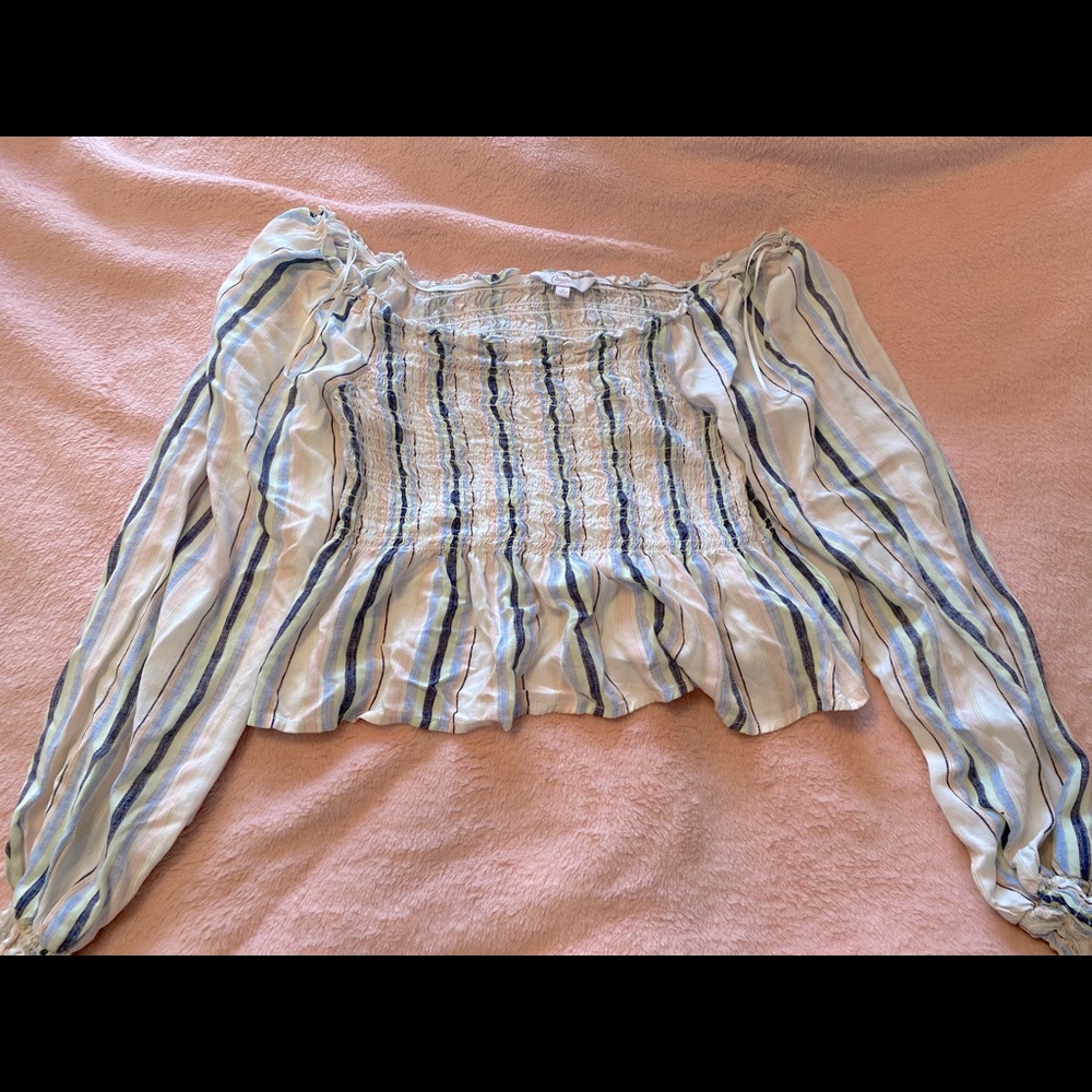 Off the shoulder blouse